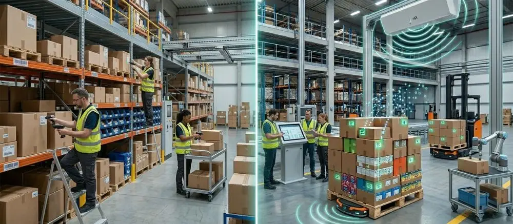 ¿Puede el RFID convivir con el código de barras?