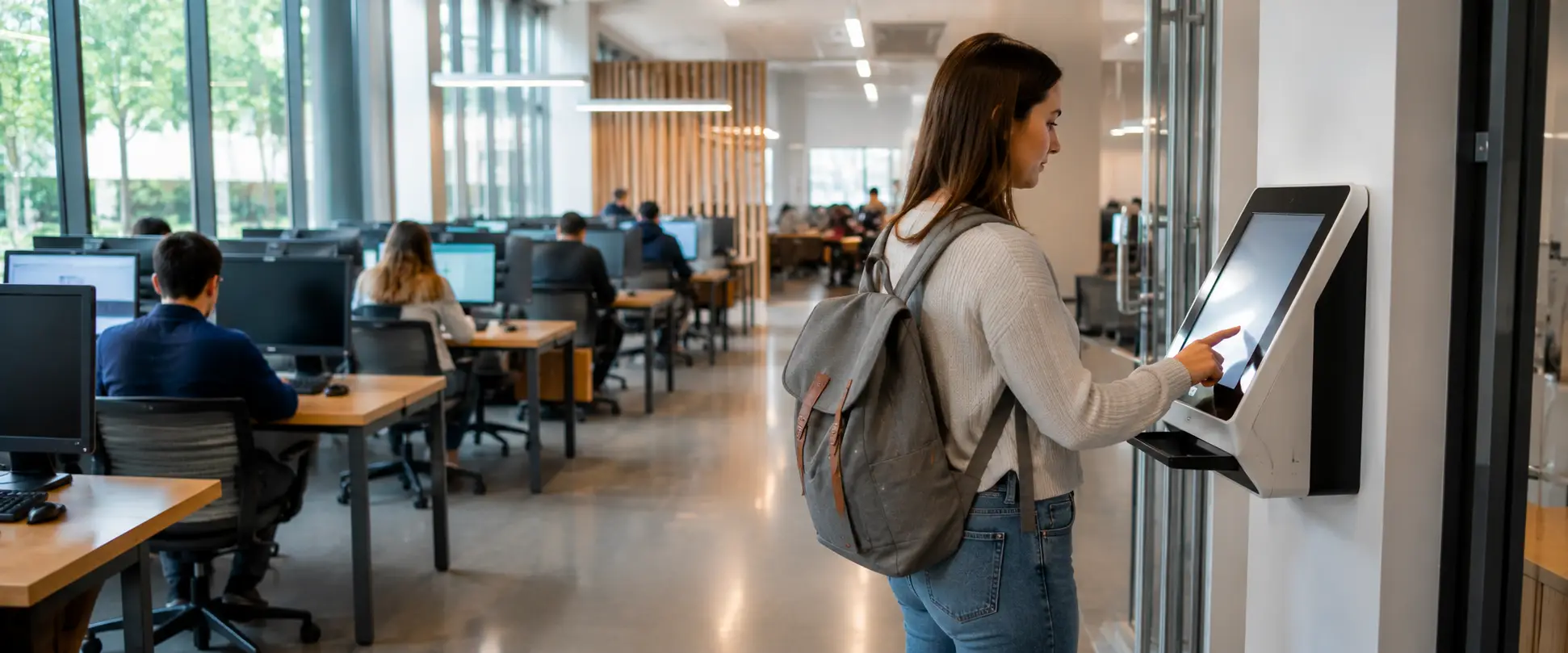 Reserva automática de puestos informáticos en biblioteca — Serdoc ACCEDE