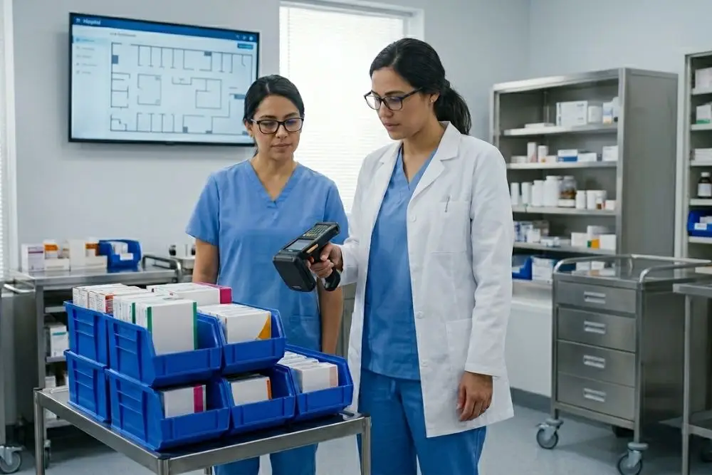 RFID en hospitales: cómo mejorar la trazabilidad de medicamentos y equipos médicos