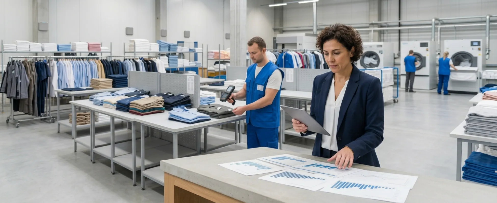 RFID para lavanderías industriales y trazabilidad de prendas