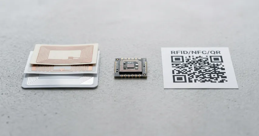 Diferencias entre RFID, NFC y código QR en alcance y uso